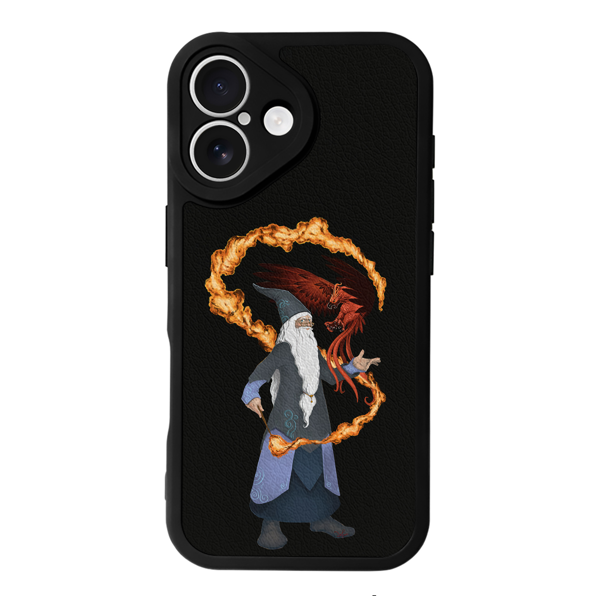 （画像用） Harry Potter ハリー・ポッターシリーズ 【iPhone 16シリーズ対応】シリコンスマホケース（レザー調） 材質：シリコン